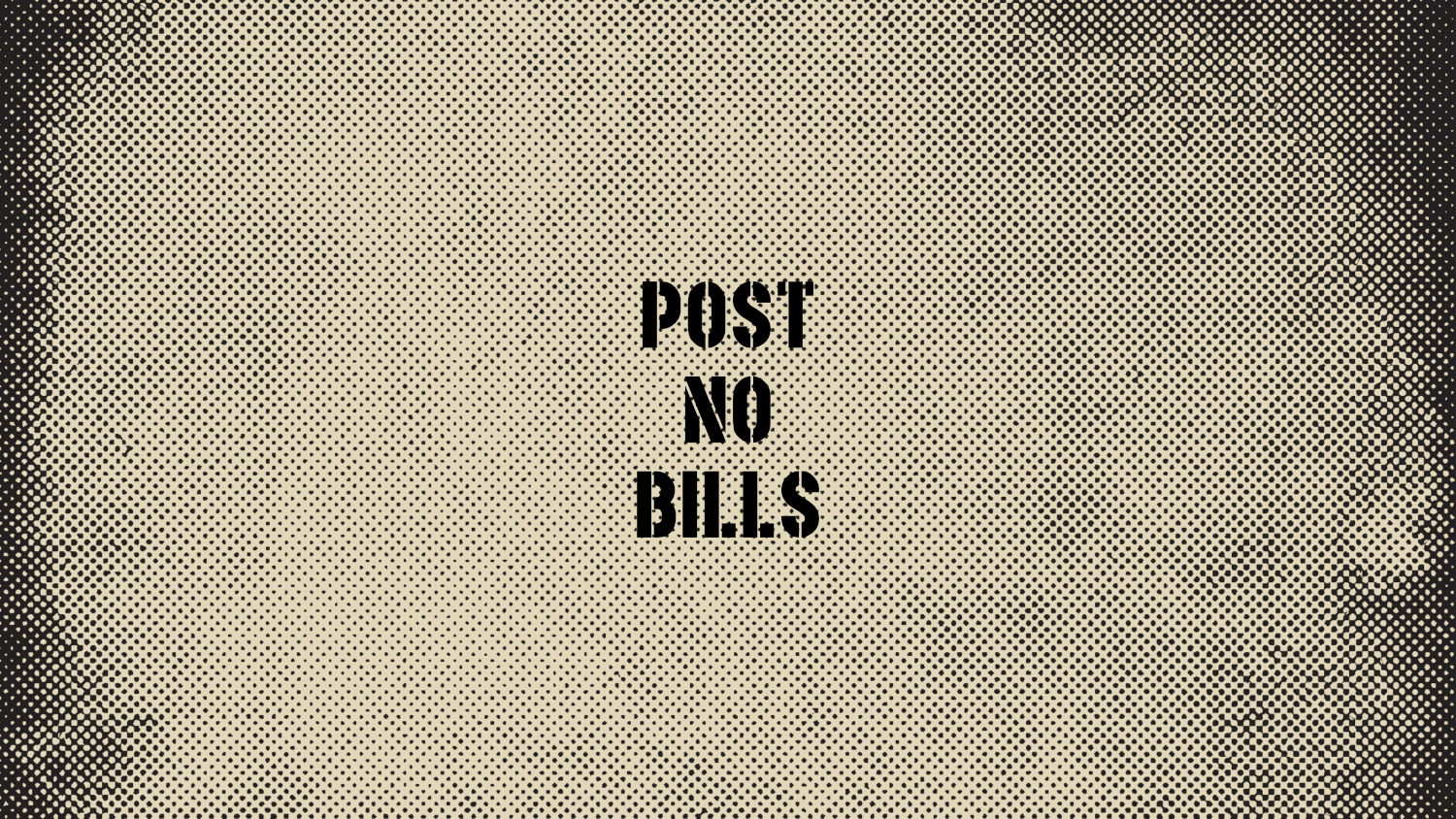 BRNDHAUS Post No Bills GIF