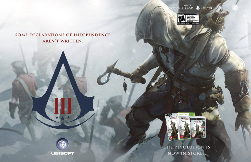 GERTRUDE INC Assassins Creed III Declarations