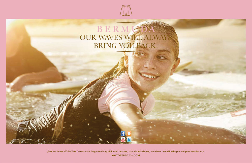 GERTRUDE INC Bermuda Travel Tourism Ad