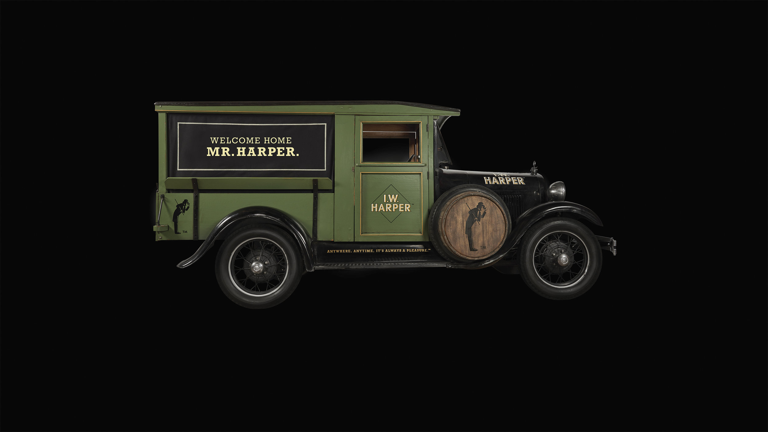 GERTRUDE INC IW Harper Bourbon Whiskey Truck