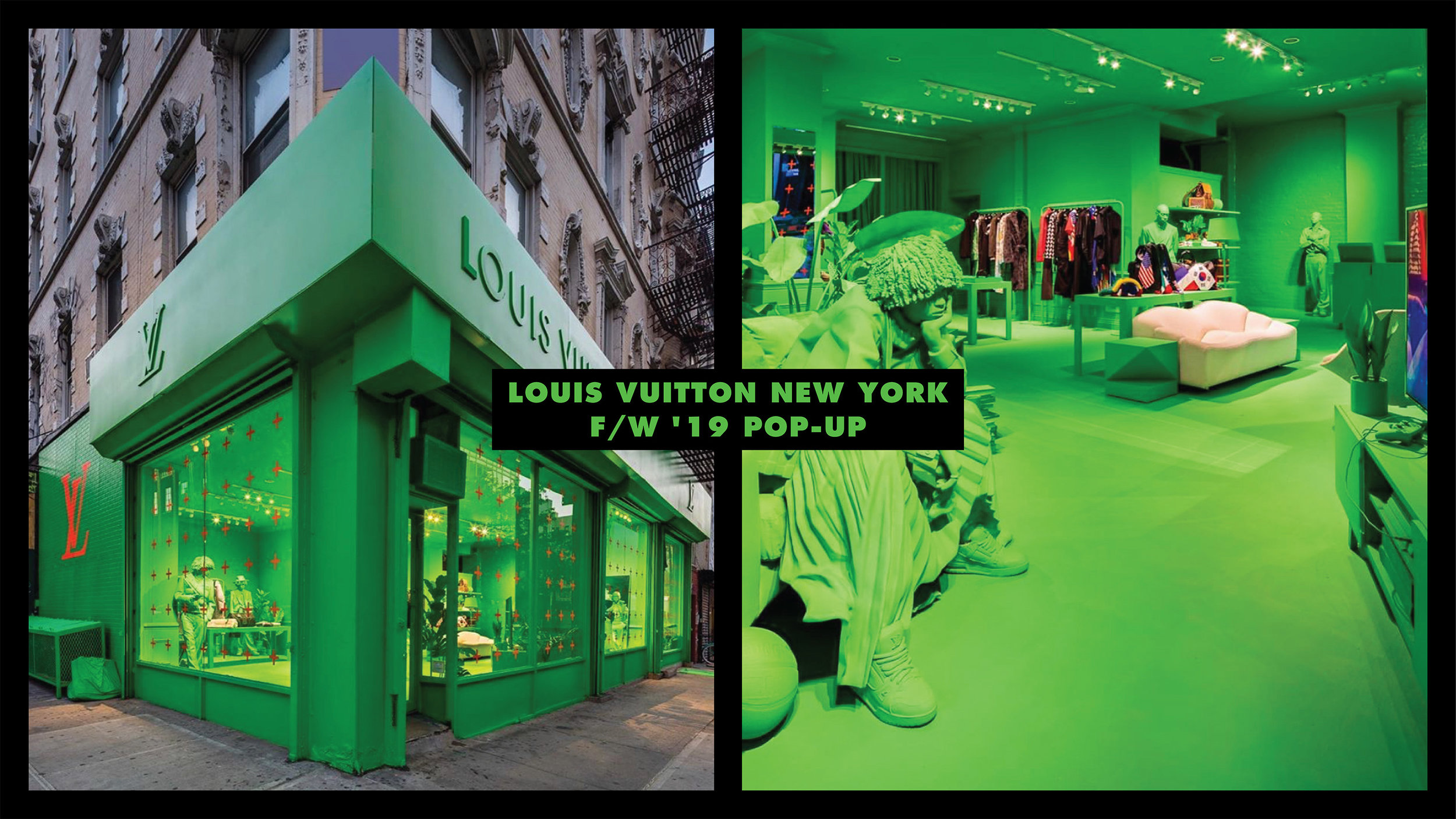 GERTRUDE INC Louis Vuitton New York Pop Up