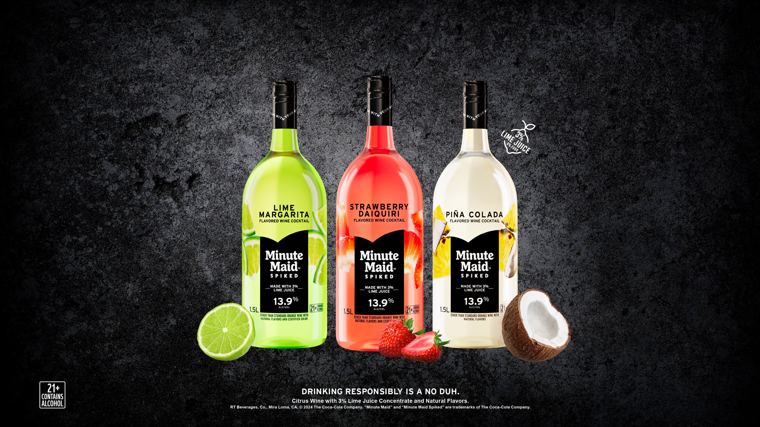 GERTRUDE INC Minute Maid Spiked 1.5L Bottles