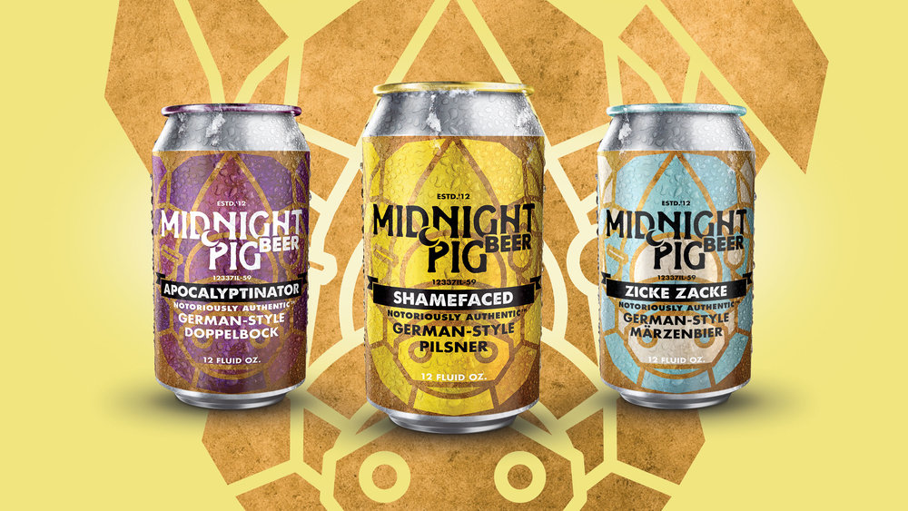 GERTRUDE INC Midnight Pig Beer Packaging 1