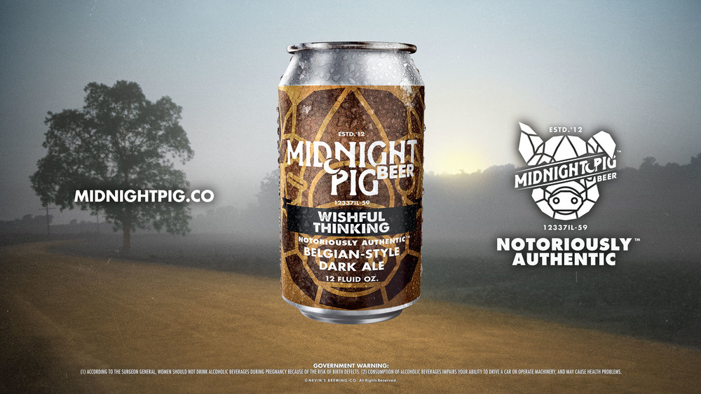 GERTRUDE IND Midnight Pig Beer Wishful Thinking