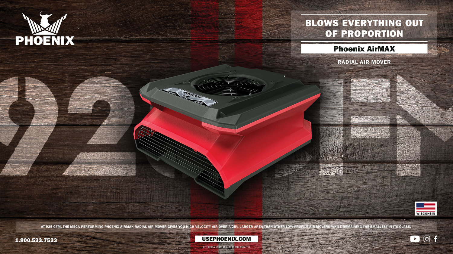Phoenix Restoration Equipment Brand Campaign Image