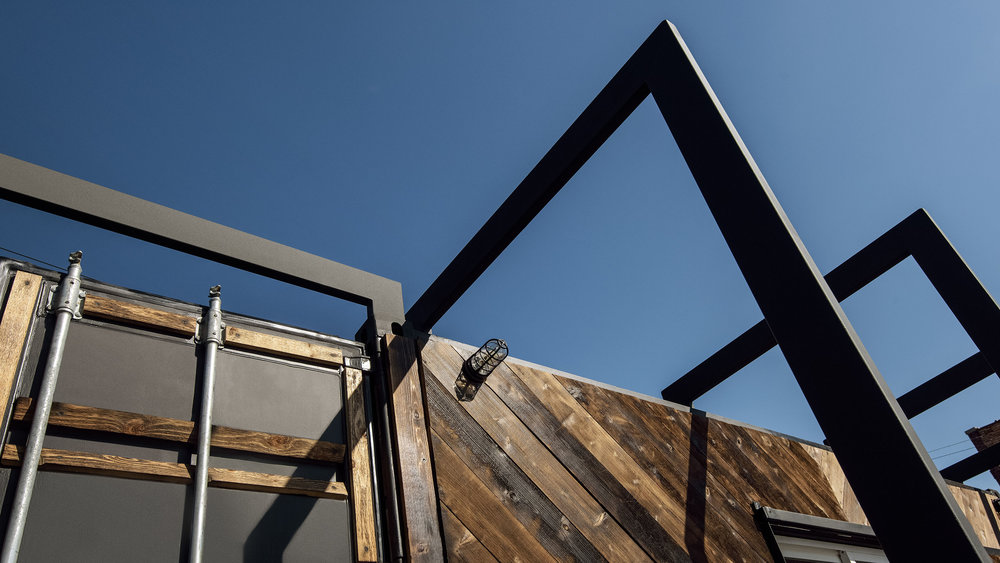 GERTRUDE INC RAYE 2- ft High Cube Shipping Container Studebaker Speakeasy