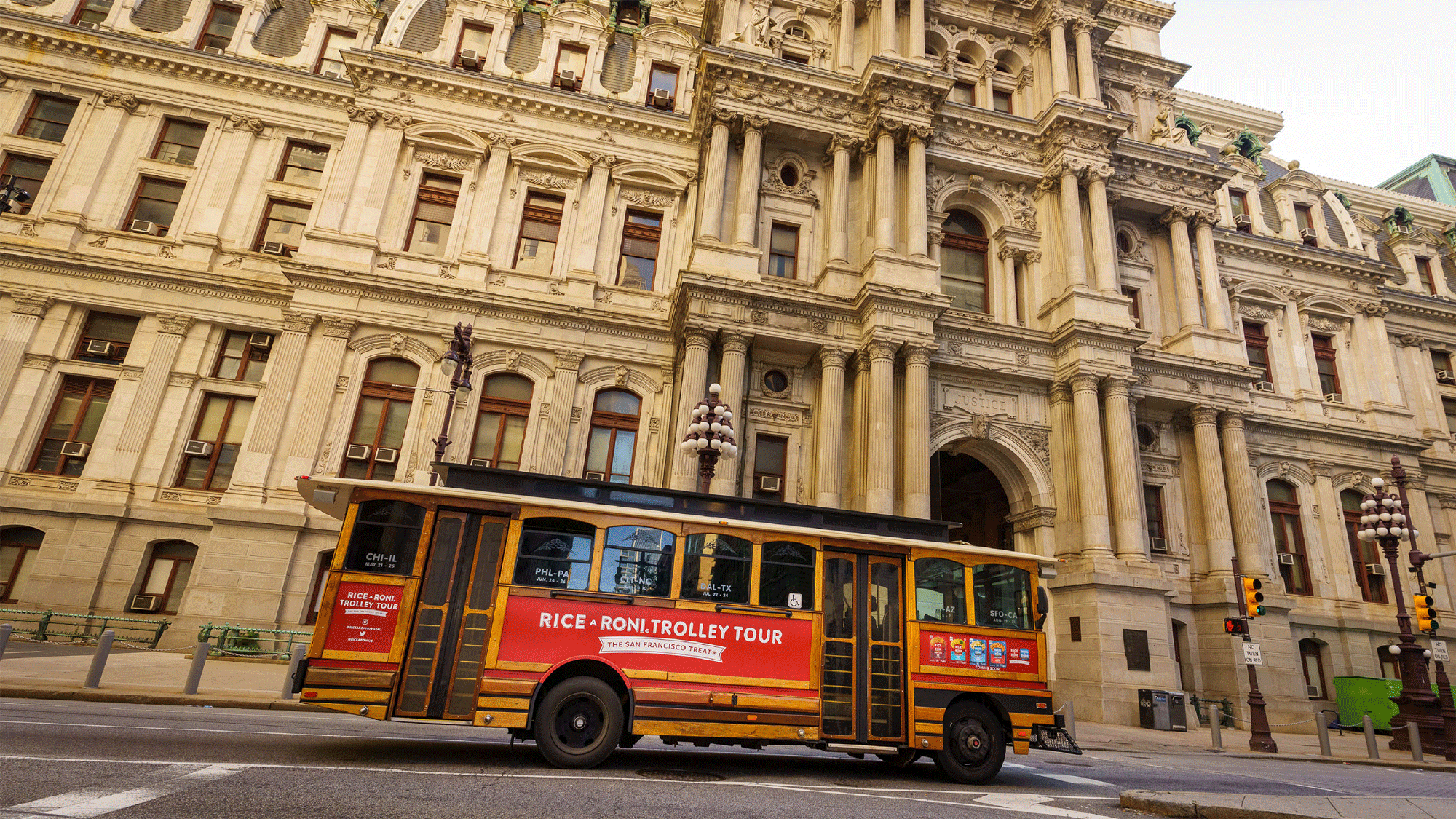 GERTRUDE INC Rice-A-Roni Trolley Tour GIF 1