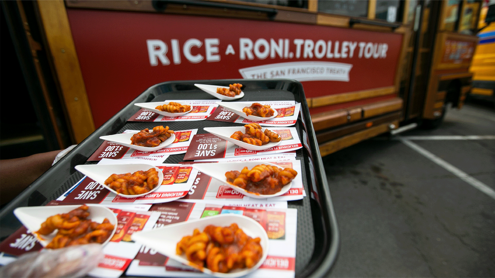 GERTRUDE INC Rice-A-Roni Trolley Tour GIF 2