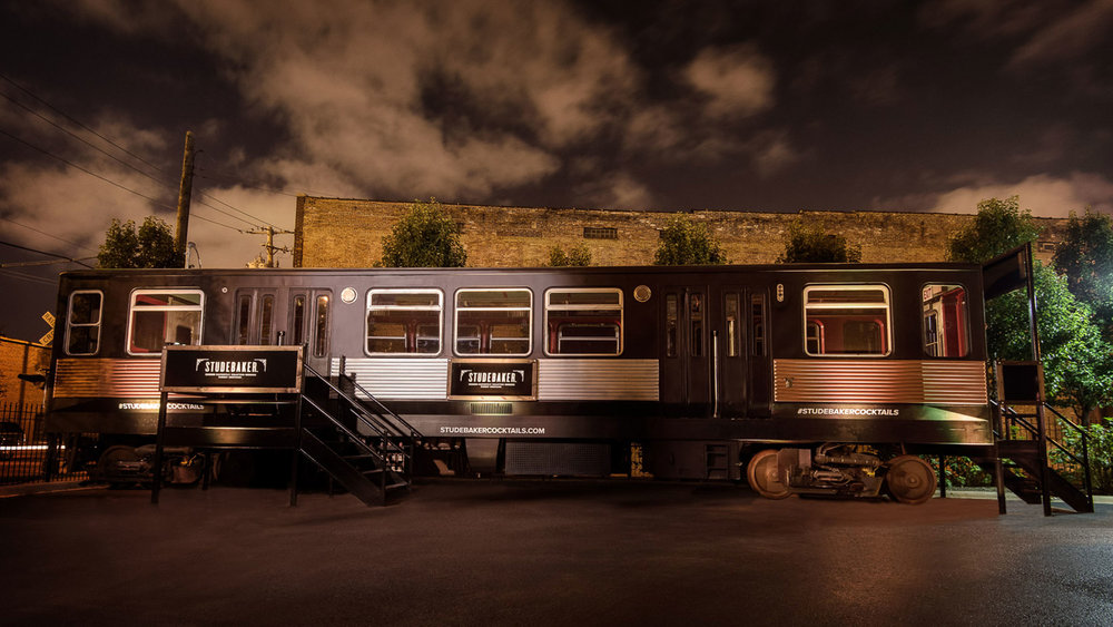 GERTRUDE INC Studebaker Chicago CTA Train Club Car