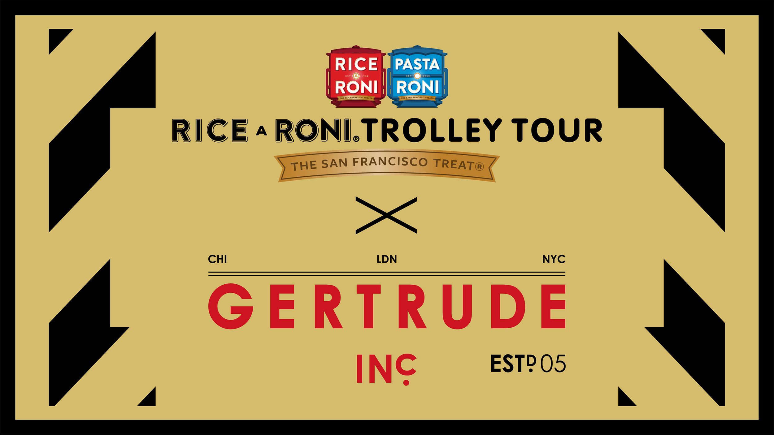 GERTRUDE INC x Rice-A-Roni Trolley Tour