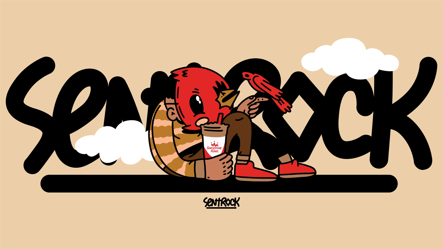 GERTRUDE INC x Smoothie King x Sentrock x Ryan Bubnis King of Coffee Screen 03